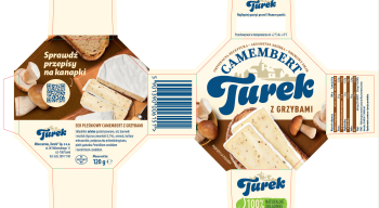 Turek CAMEMBERT 120g Z GRZYBAMI    n