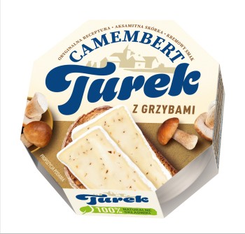 Turek CAMEMBERT 120g Z GRZYBAMI    n