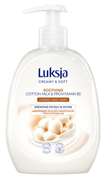 Mydło w płynie dozownik  creamy&soft mleczko bawełniane i prowitamina b5 500ml