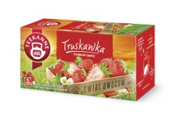 Teekanne World of Fruits Strawberry Sunrise Mieszanka herbatek owocowych 50 g (20 torebek)