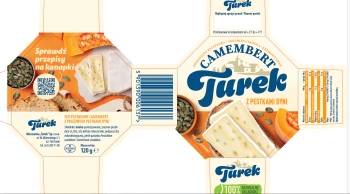 Turek CAMEMBERT 120g Z PESTKAMI DYNI  [10]  n