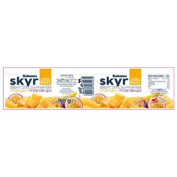 Bakoma JOGURT SKYR 150g MANGO-MARAKUJA