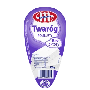 Mlekov.SER TW.PÓŁTŁ.BEZ LAK.230g klinek [8]