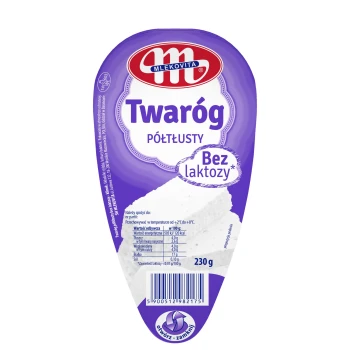 Mlekov.SER TW.PÓŁTŁ.BEZ LAK.230g klinek [8]