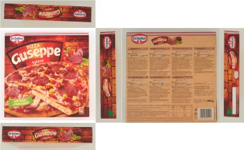 Mrożonka Dr. Oetker Guseppe Pizza z salami 380 g