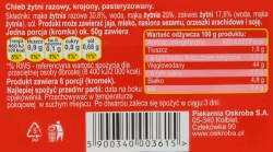 Oskroba CHLEB ŻYTNI RAZOWY 300g (8)