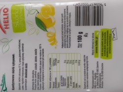 Helio SKÓRKA CYTRYNOWA 100g    [12]