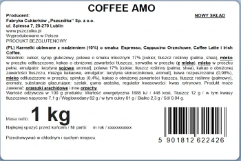 PSZCZÓŁKA COFFEE AMO W CZEKOLADZIE 1kg [6]