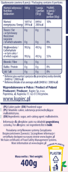 Kupiec Cukier puder 400 g