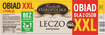 Kuchnia Staropolska Leczo warzywne 660 g