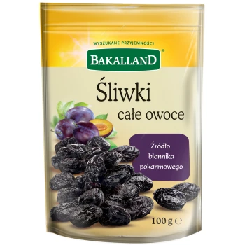 BAKALLAND ŚLIWKA KALIF.(suszone)100g   [18]