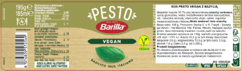 BARILLA SOS PESTO 195g BASILICO VEGAN