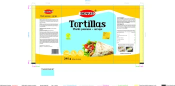 Benus TORTILLA 240g PLACKI PSZENNE [18]