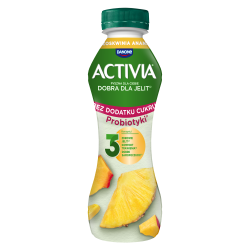 Dan.ACTIVIA Drink 270g Ananas/Brzoskwinia   [6]