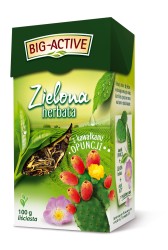 H.BIG LIŚĆ ZIELONA 100g Z OPUNCJĄ [12]