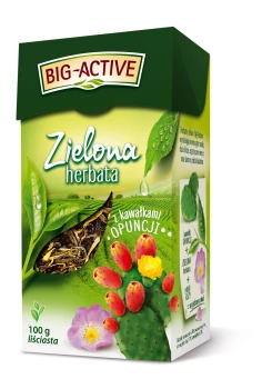 H.BIG LIŚĆ ZIELONA 100g Z OPUNCJĄ [12]