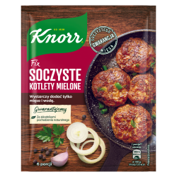 Knorr FIX SOCZYSTE KOTLETY MIELONE 70g   [16]