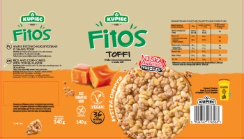 Kupiec WAFLE  RYŻOWO-KUKURYDZ. 140g TOFFI  [12]