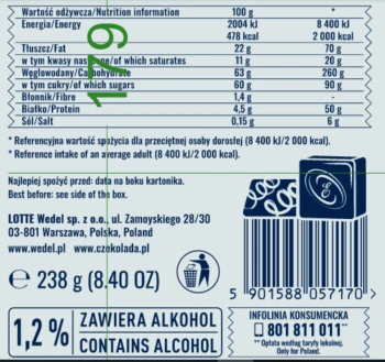 WEDEL Bomb.238g LALIBELLE