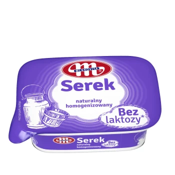 Mlekov.SEREK POLSKI hom.bez lakt.naturalny 150g [12]