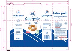 Cukier PUDER 400G DIAMANT