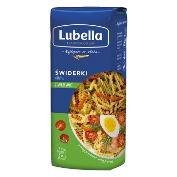 Lubella MAKARON 400g ŚWIDER TRICOLORE [12]