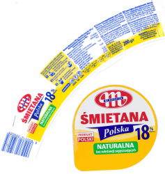 Mlekov.ŚMIETANA 18% 200g [12]