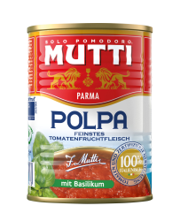 MUTTI POMIDORY KROJONE 400g Z BAZYLIĄ [6]