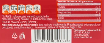Oskroba Chleb graham 330 g