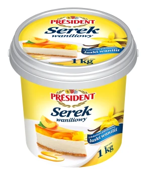 LACTALIS Pres.SEREK WANILIOWY 1kg wiadro [6]