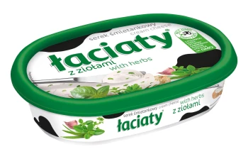 Mlekpol ŁACI.SEREK ŚMIET.135g Z ZIOŁAMI [12]