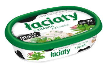 Mlekpol ŁACI.SEREK ŚMIET.135g Z ZIOŁAMI [12]
