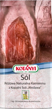 KOTANYI Sól kamie. różowa 1kg drobnoziar. Kłodawa (10)