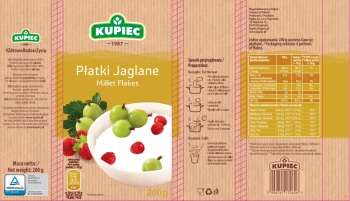 Kupiec PŁATKI 200g JAGLANE   [8]