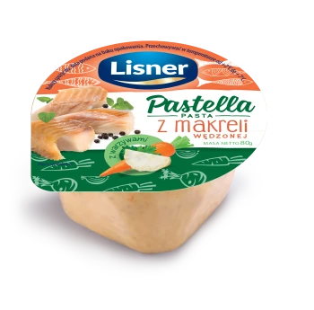 Lisner PASTELLA 80g Z MAKRELI Z WARZYWAMI