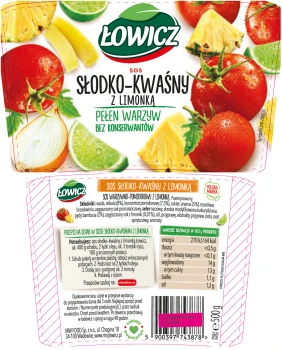 Łowicz SOS 500g SŁODKO-KWAŚNY Z LIMONKĄ [6]