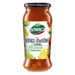 Łowicz SOS 500g SŁODKO-KWAŚNY Z LIMONKĄ [6]