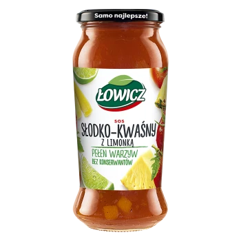 Łowicz SOS 500g SŁODKO-KWAŚNY Z LIMONKĄ [6]