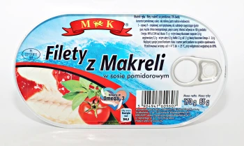 MK.FILET Z MAKRELI 170/175g W SOS. POM. [24]