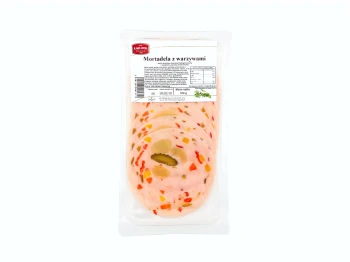 W.ŁAP-POL PL.MORTADELA Z WARZYWAMI 100g