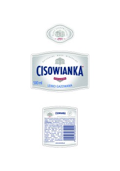 Cisowianka Woda mineralna lekko gazowana niskosodowa 0,5 l