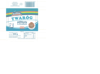 Strzałkowo Twaróg półtłusty 200 g