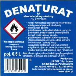 DENATURAT 0,5L BIAŁY