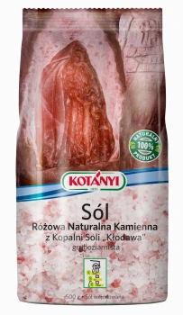 KOTANYI Sól KAMIENNA RÓŻOWA Z K.S. KŁODAWA 500g GR.