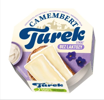 Turek CAMEMBERT 120g LEKKI B/LAKTOZY [10]  n