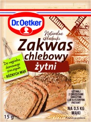 Dr Oet.ZAKWAS CHLEBOWY ZYTNI 15g [30]