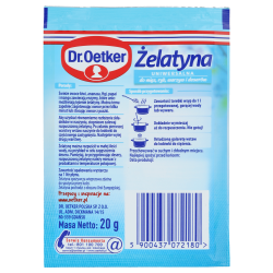 Dr Oet.ŻELATYNA 20g  [40]