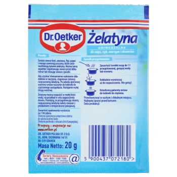 Dr Oet.ŻELATYNA 20g  [40]