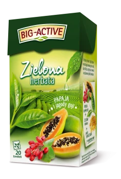 H.BIG Ex.20tb ZIELONA Z PAPAJĄ I JAGODAMI GOJI [10/12]