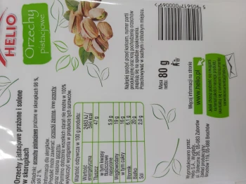 Helio PISTACJE 80g             [18]